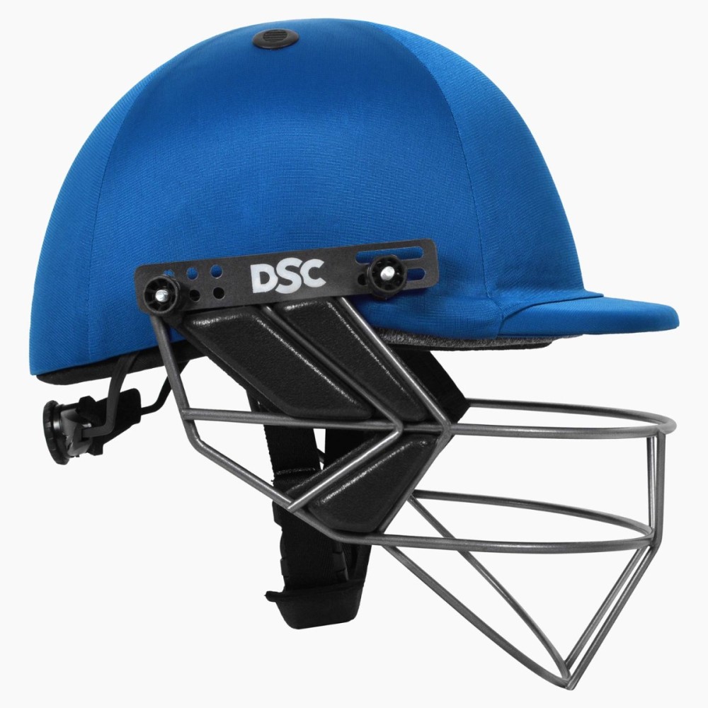 DSC Fort 44 Pro Cricket Helmet, Royal Blue, Large DSC Fort 44 Pro Cricket Helmet, Royal Blue, Large