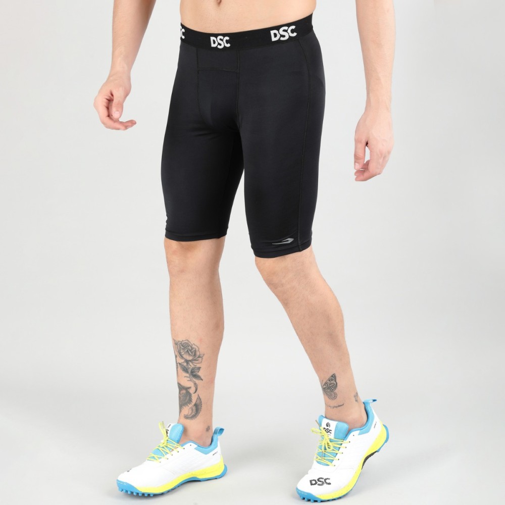 DSC Half Tight Compression, Black, Large