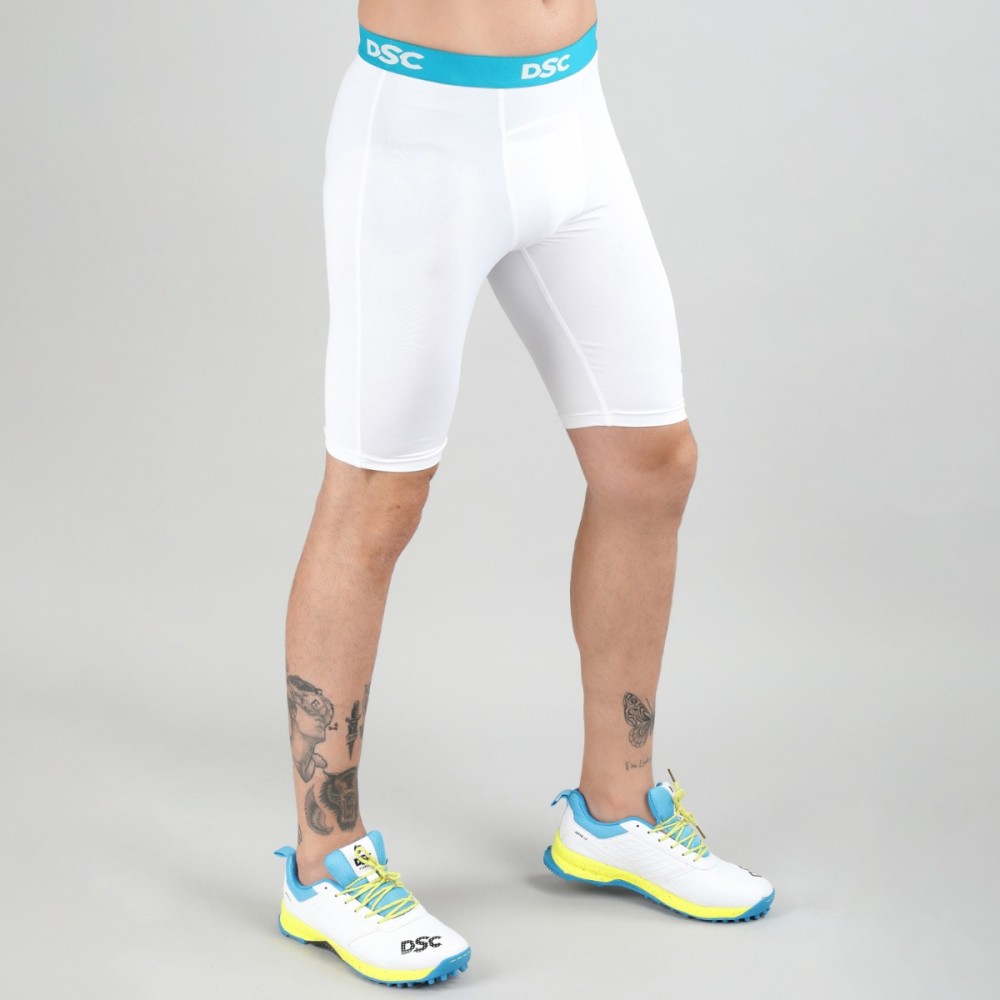 DSC Half Tight Compression, Off White, Large