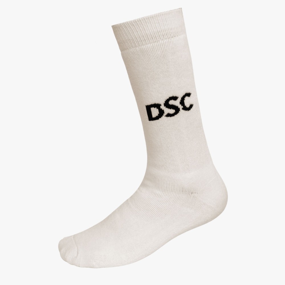 DSC Intense Passion Cricket Socks, White