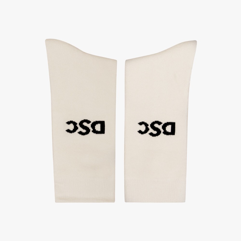 DSC Intense Passion Cricket Socks, White