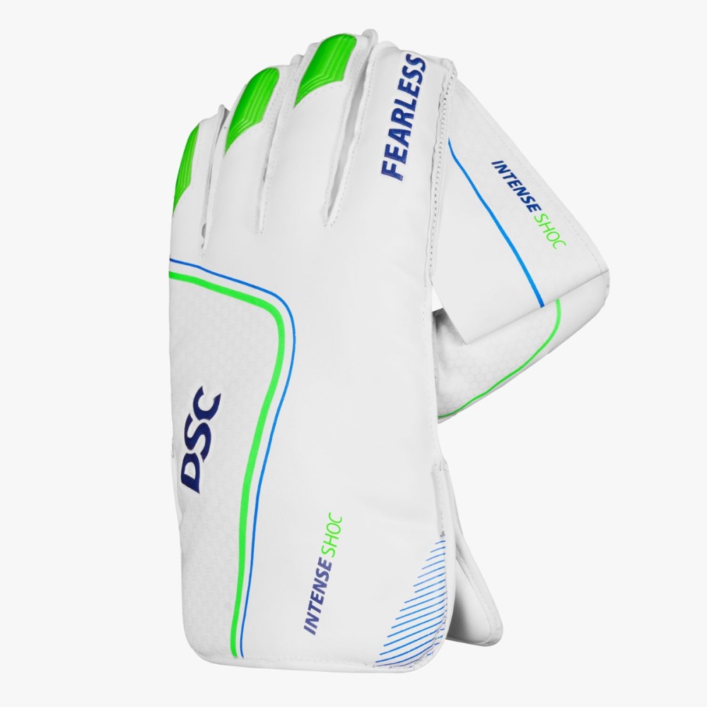 DSC Intense Shoc Wicket Keeping Gloves, Boys