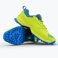 DSC Jaffa 22 Cricket Shoes (Lime Yellow), Lemon Yellow, 10