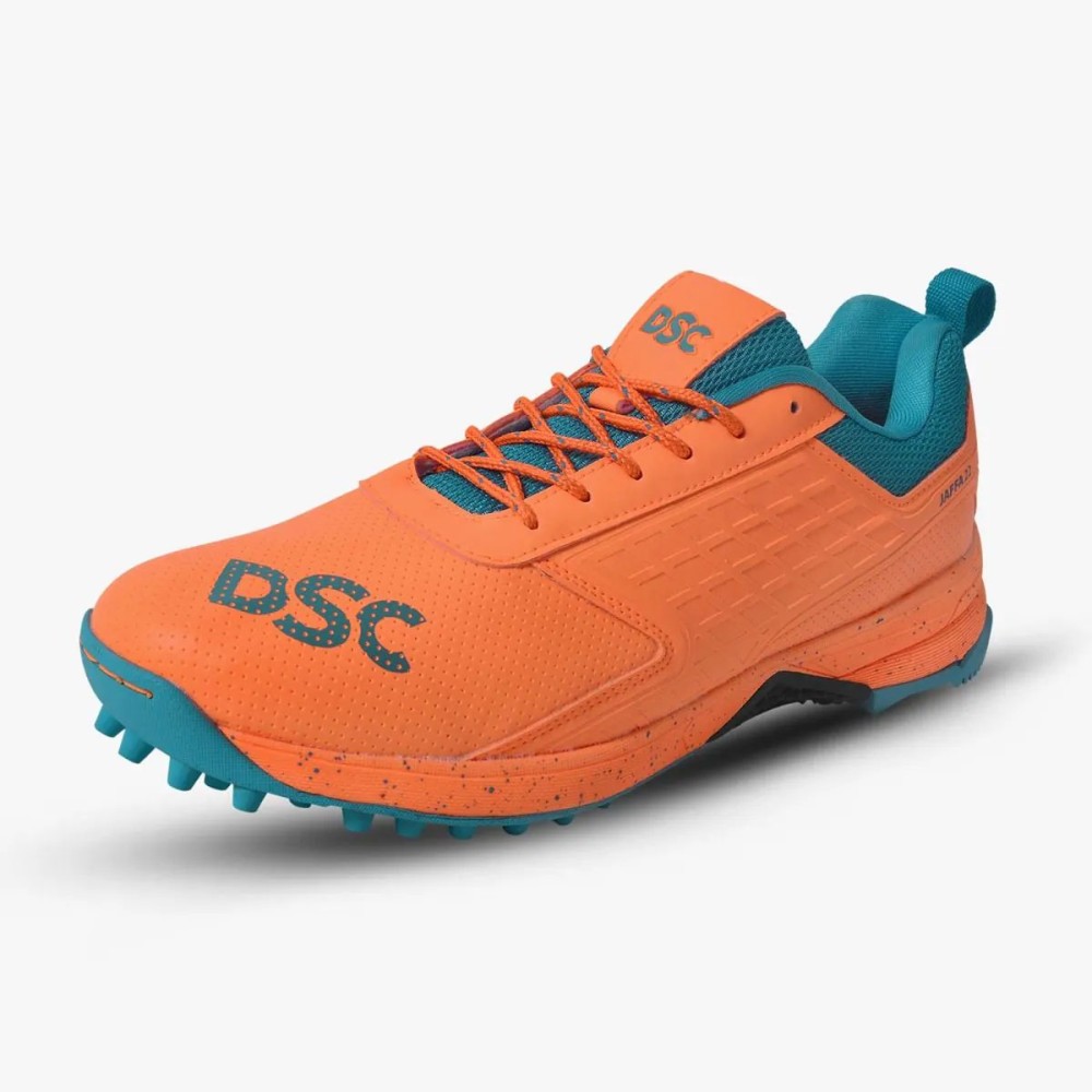 DSC Jaffa 22 Cricket Shoes (Orange), Orange, 10