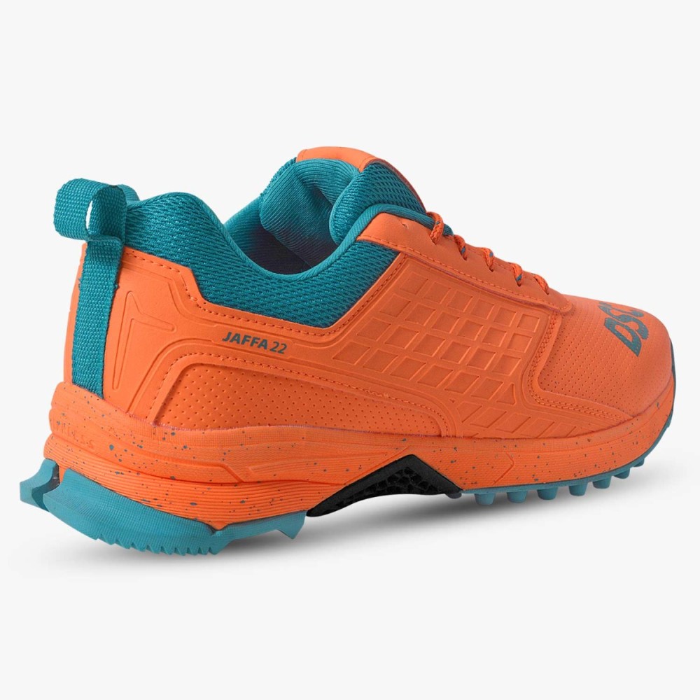 DSC Jaffa 22 Cricket Shoes (Orange), Orange, 10