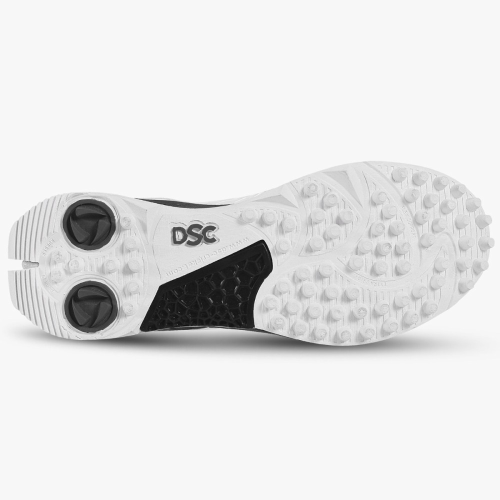 DSC Jaffa 22 Cricket Shoes (White / Grey), White/grey, 10