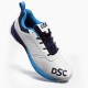 DSC Jaffa 22 Cricket Shoes (White / Navy), White/blue, 10