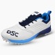 DSC Jaffa 22 Cricket Shoes (White / Navy), White/blue, 10