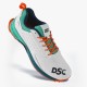 DSC Jaffa 22 Cricket Shoes (White / Sea Green), Sea Green/flouro Orange, 10 DSC Jaffa 22 Cricket Shoes (White / Sea Green), Sea Green/flouro Orange, 10