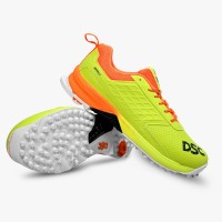 DSC Jaffa GT Cricket Shoes (Lime Yellow), LY25, 10