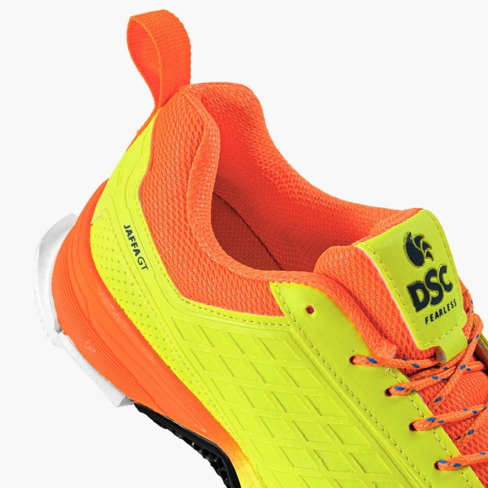DSC Jaffa GT Cricket Shoes (Lime Yellow), LY25, 10