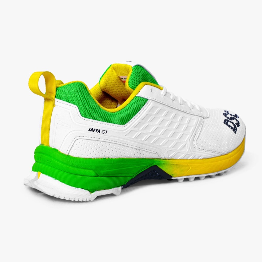 DSC Jaffa GT Cricket Shoes (Yellow / Green), YLGR24, 10