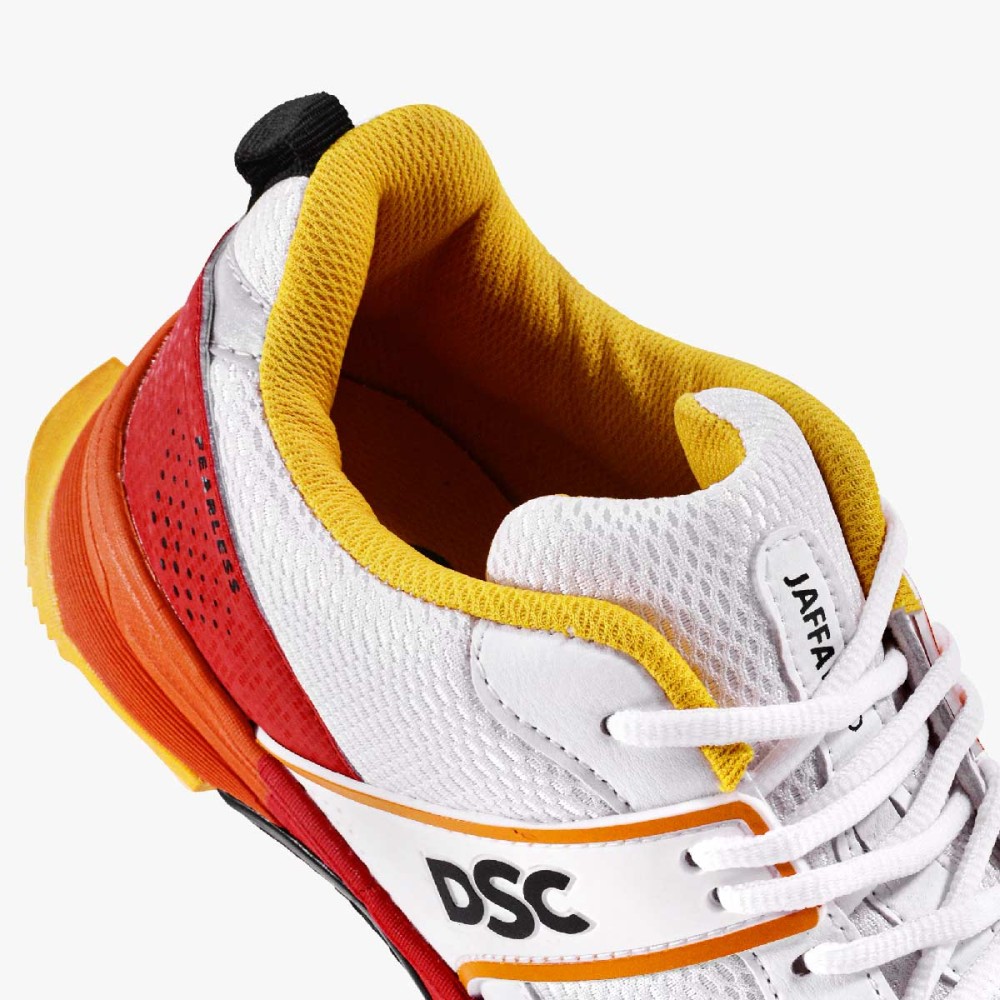 DSC Jaffa Neo Cricket Shoes (Red / Yellow), RDYL25, 10 DSC Jaffa Neo Cricket Shoes (Red / Yellow), RDYL25, 10