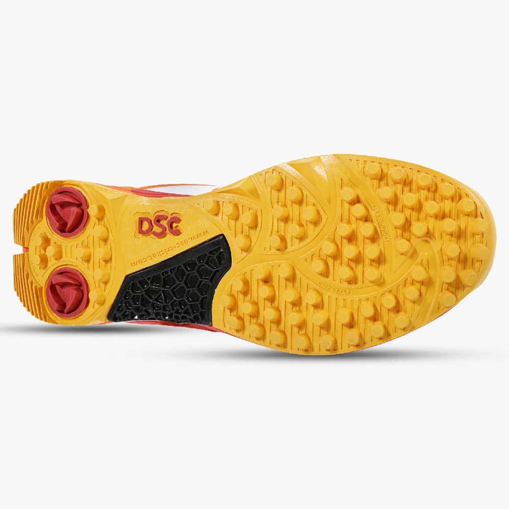 DSC Jaffa Neo Cricket Shoes (Red / Yellow), RDYL25, 10 DSC Jaffa Neo Cricket Shoes (Red / Yellow), RDYL25, 10