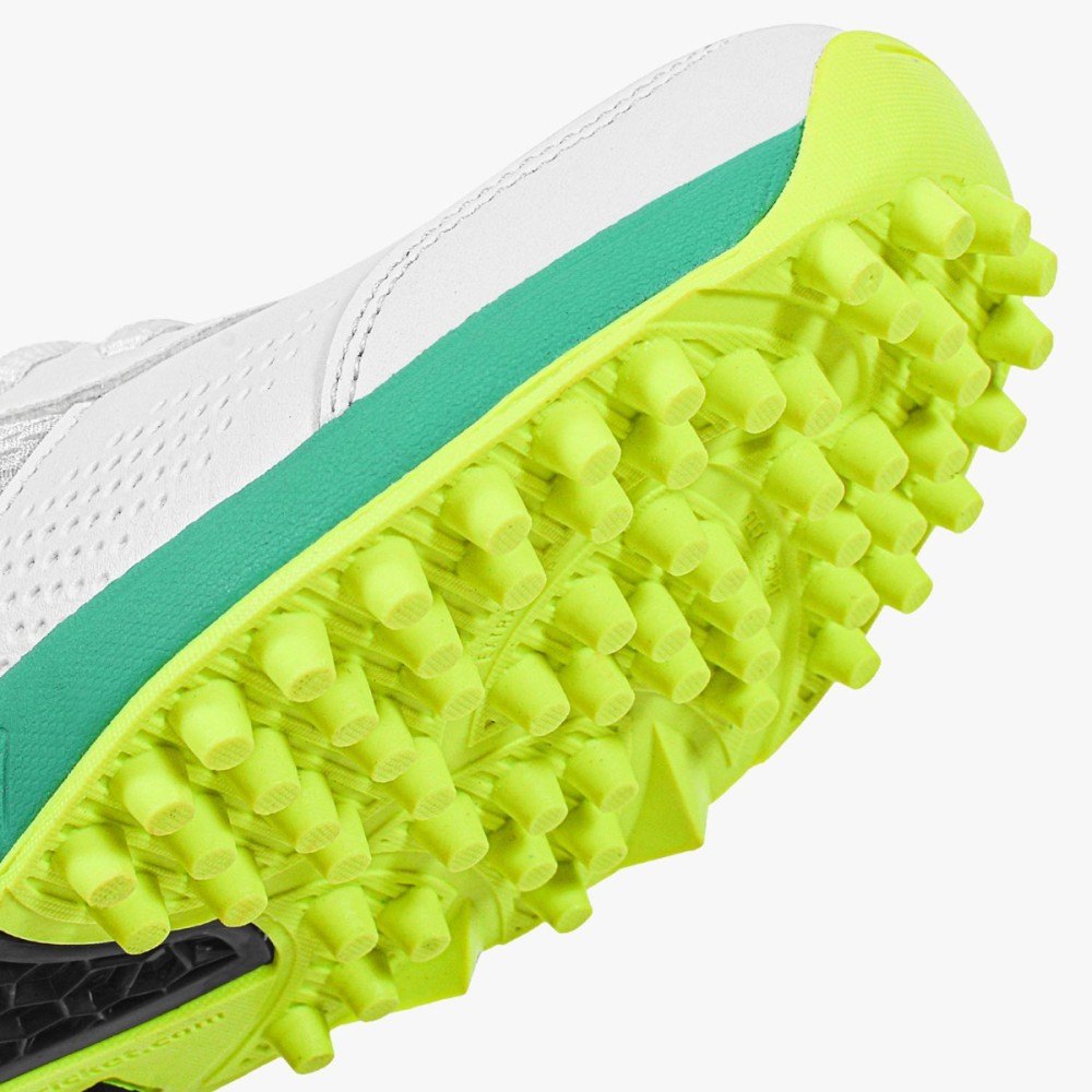 DSC Jaffa Neo Cricket Shoes (Sea Green / Yellow), Sea Green/fl.yellow, 10