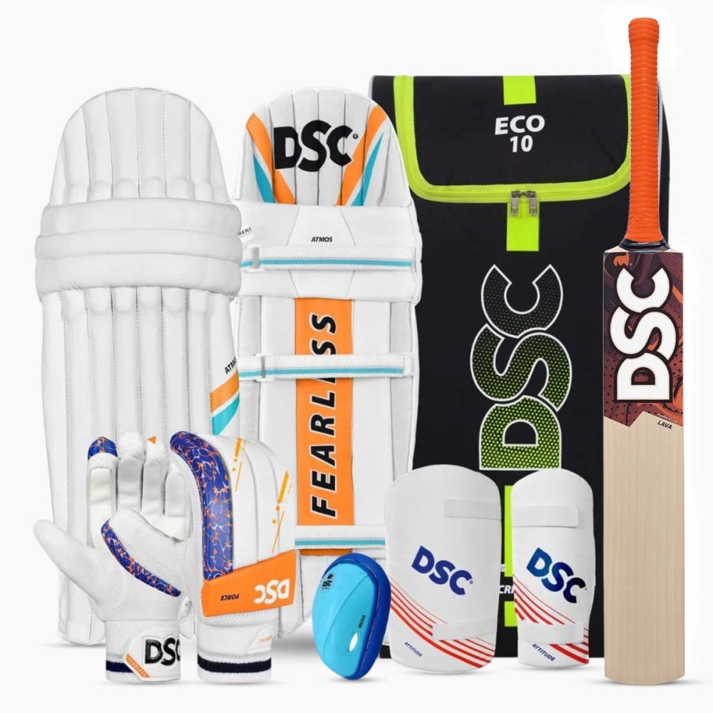 DSC Kashmir Willow 20-20 Cricket Kit, 1, Left DSC Kashmir Willow 20-20 Cricket Kit, 1, Left