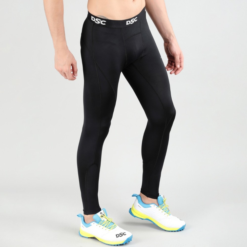 DSC Long Tight Compression, Black, Large
