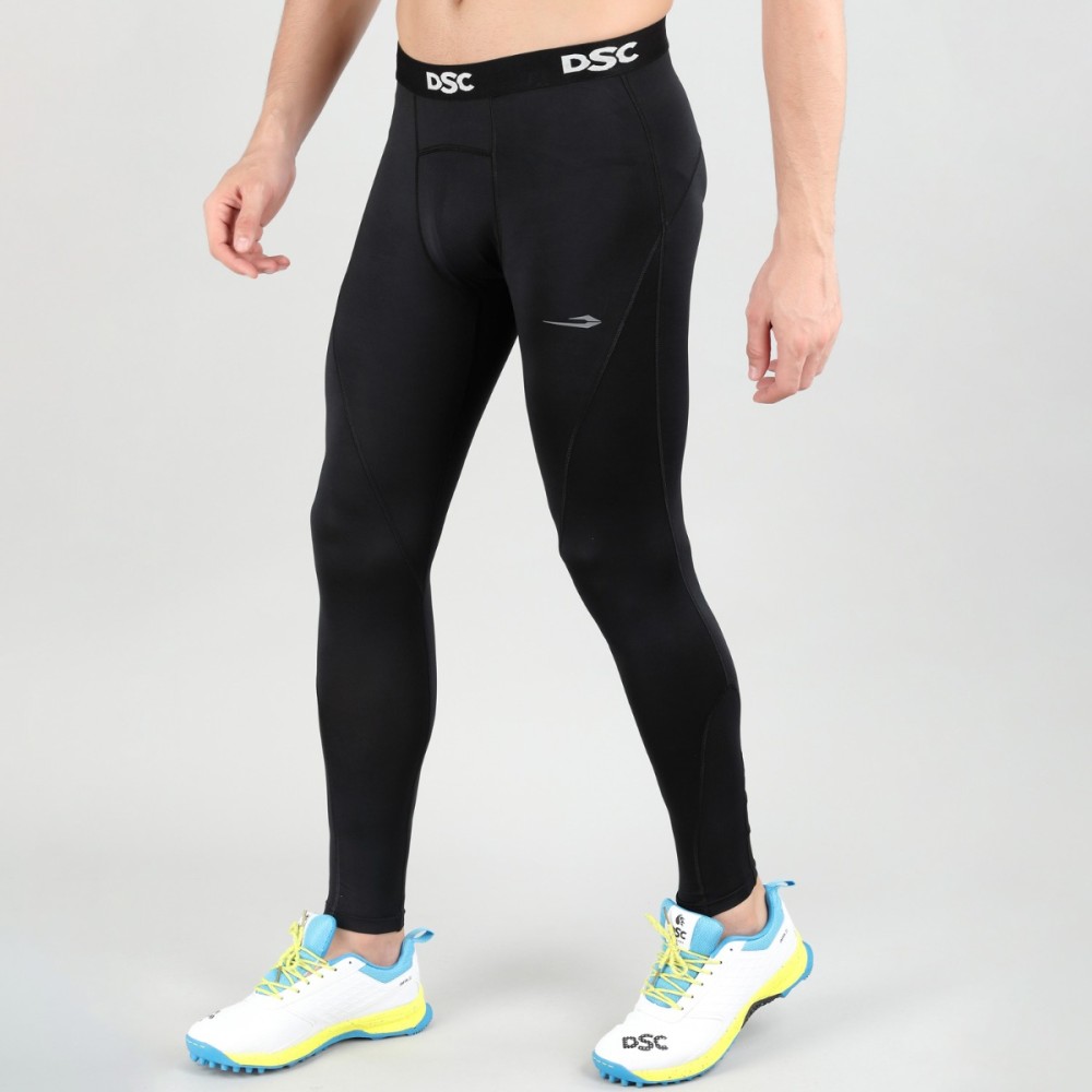DSC Long Tight Compression, Black, Large