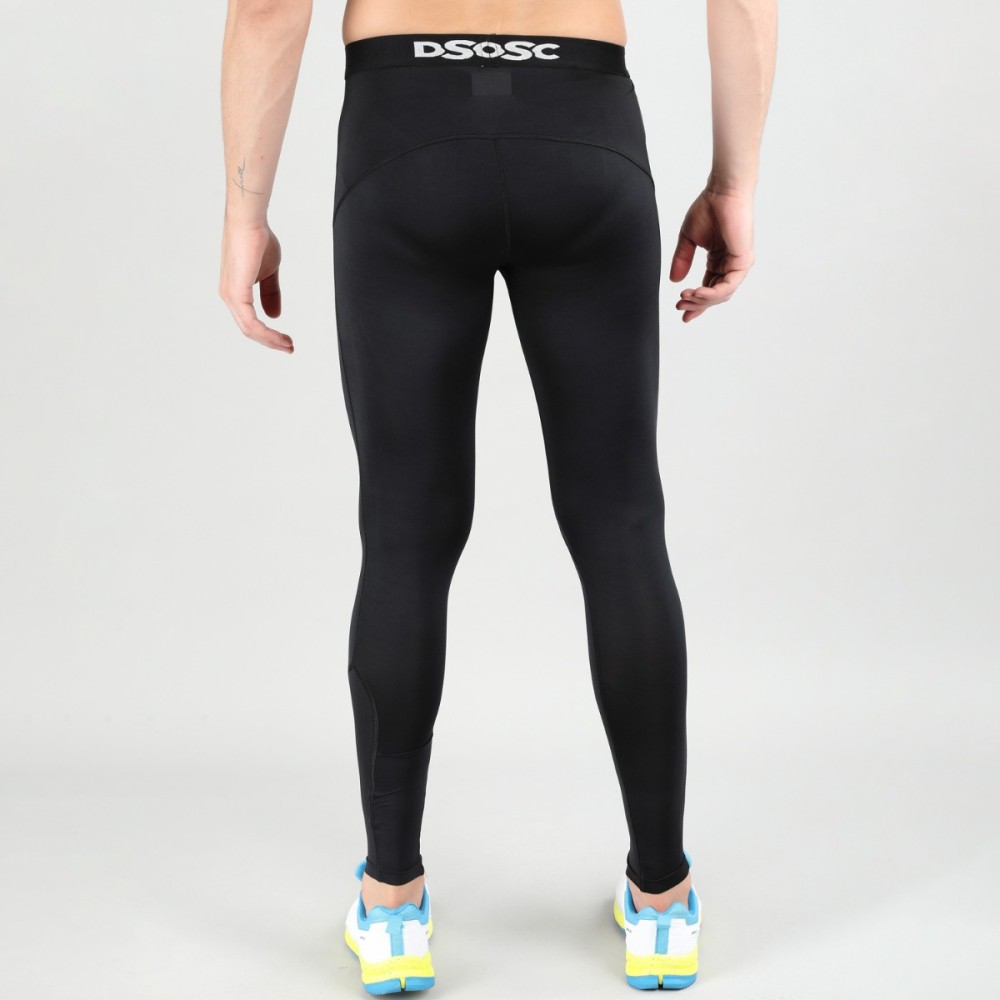 DSC Long Tight Compression, Black, Large