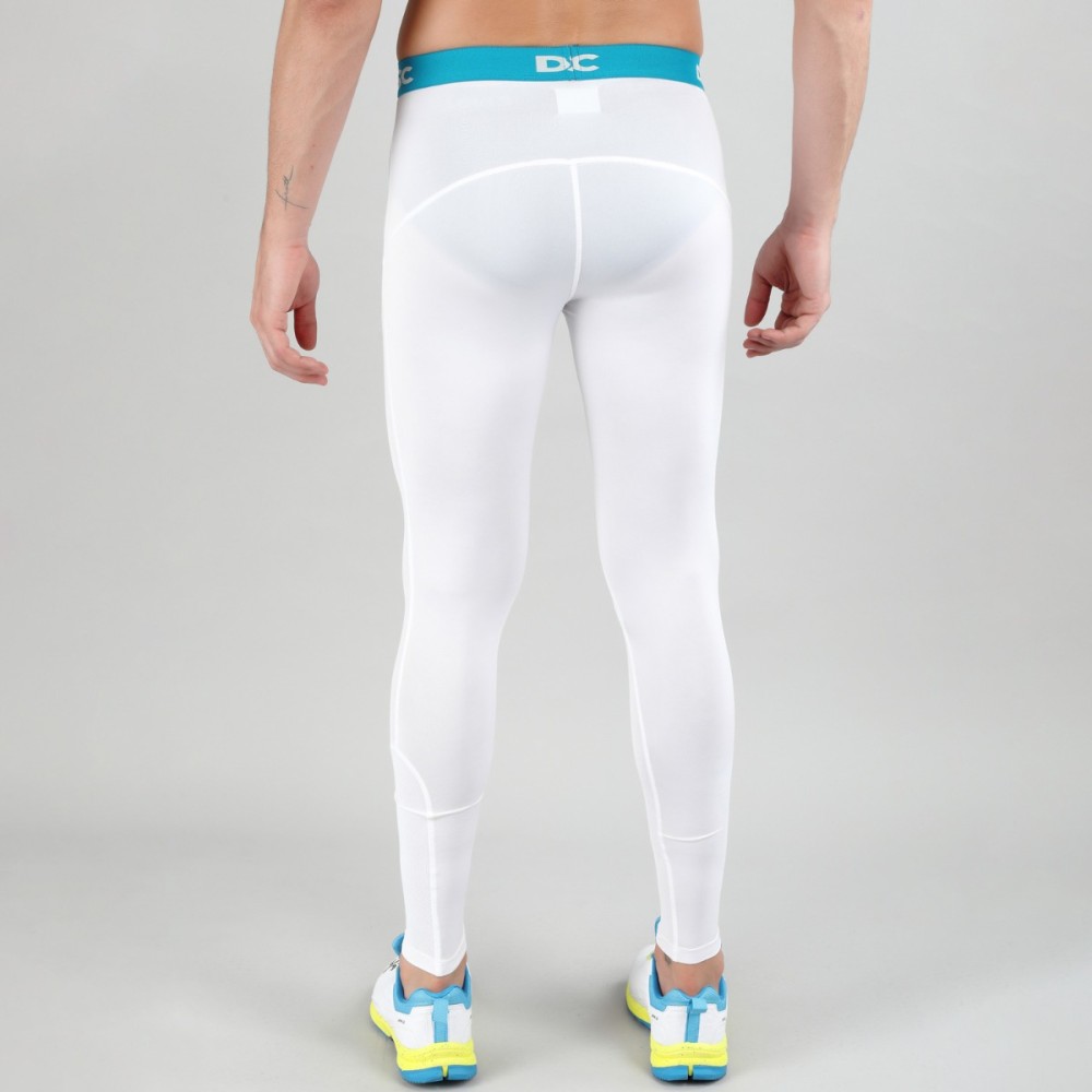 DSC Long Tight Compression, Off White, Large