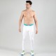 DSC Long Tight Compression, Off White, Large