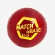 DSC Match Grade Leather Ball, Red