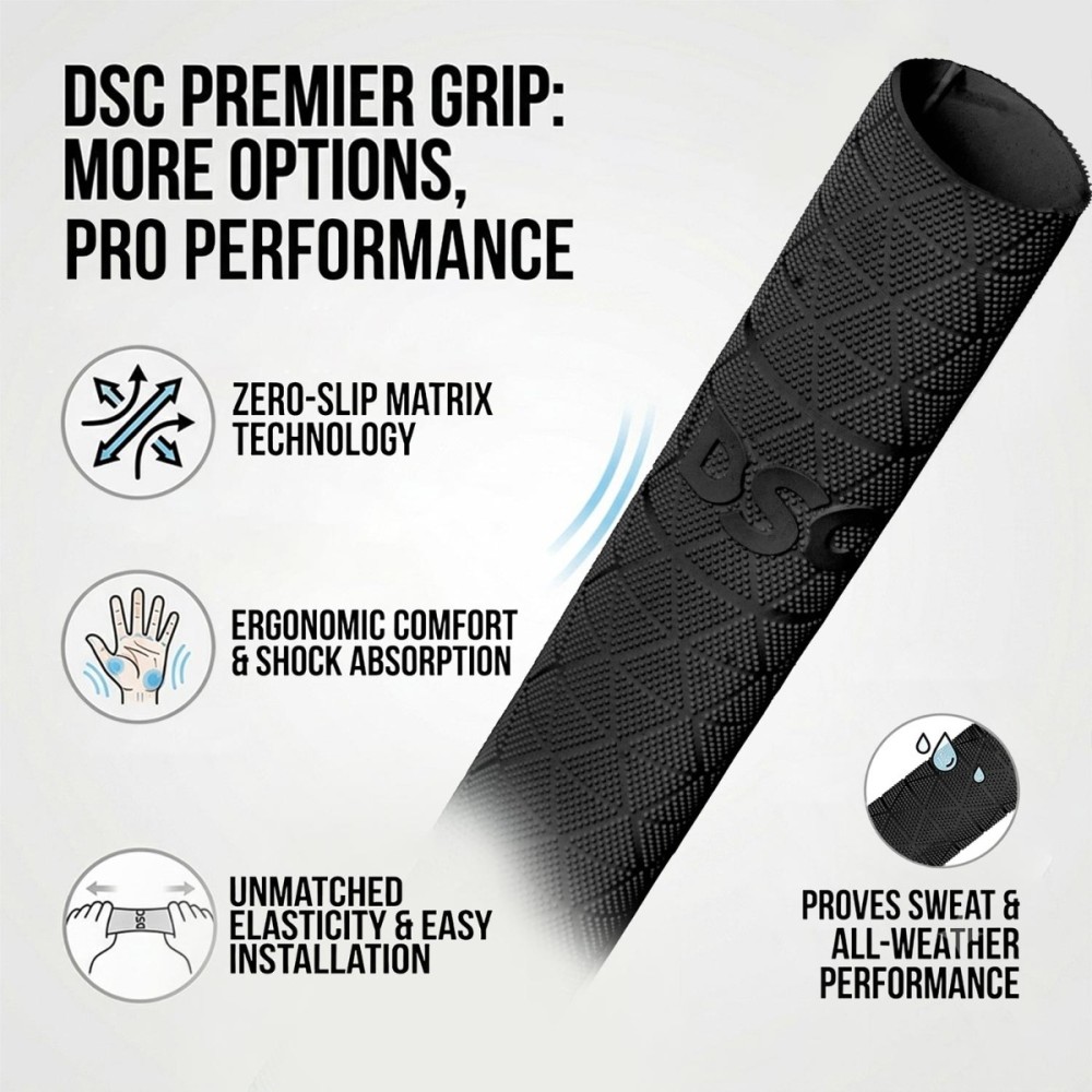 DSC Microtek Bat Grip, Black