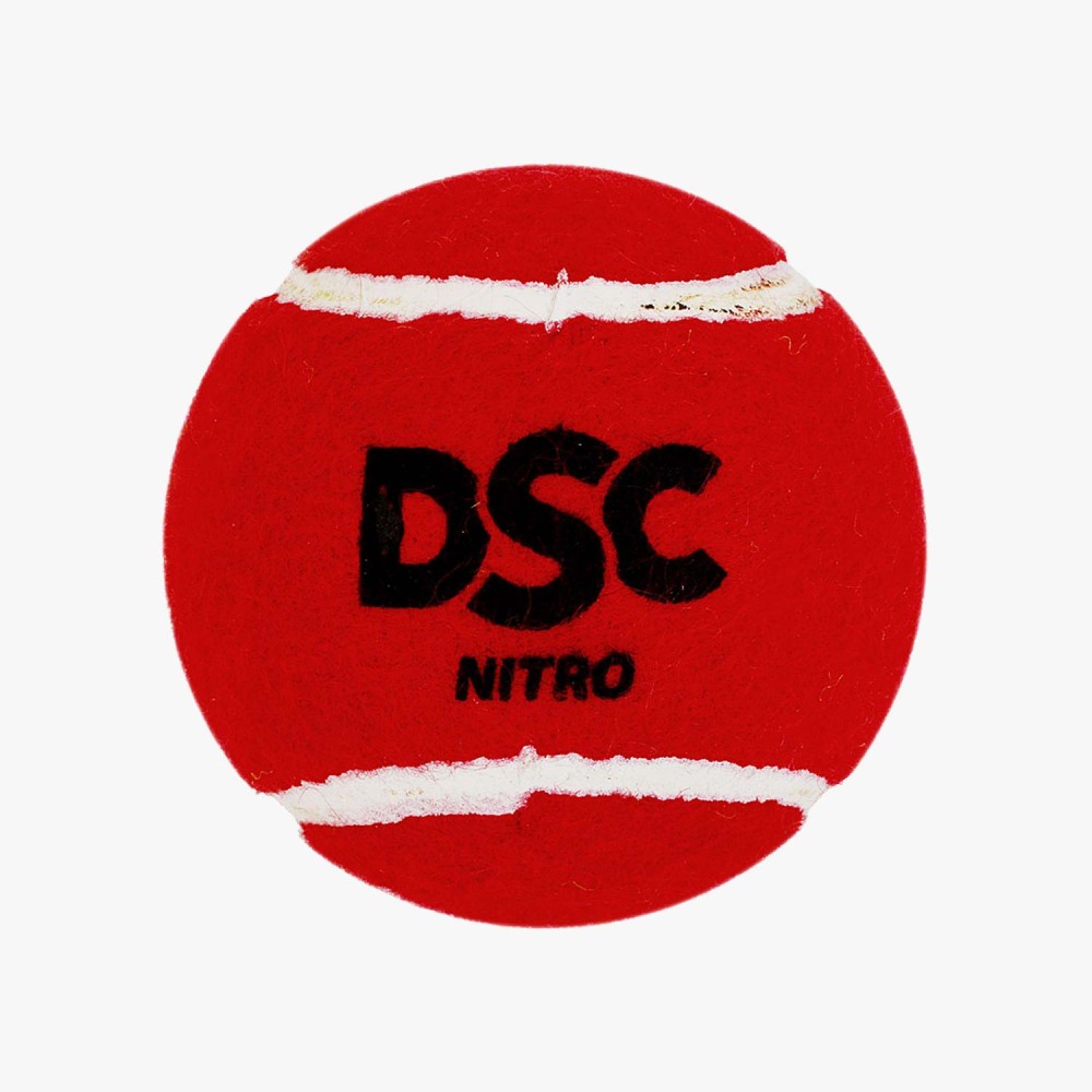 DSC Nitro Heavy Tennis Ball (12 Balls), Red