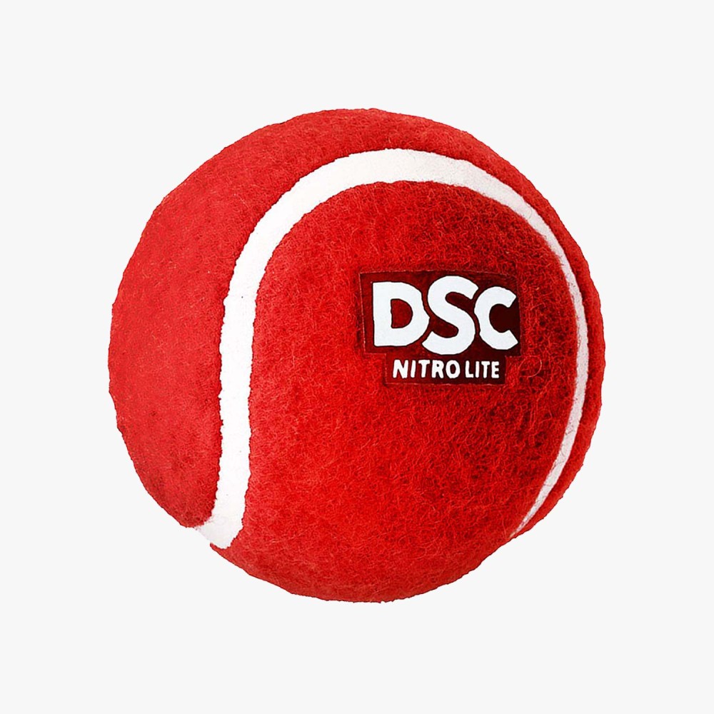 DSC Nitro Lite Tennis Ball (12 Balls), Red