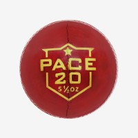 DSC Pace 20 Leather Ball, Red