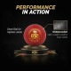 DSC Pace 20 Leather Ball, Red