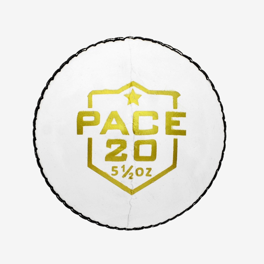 DSC Pace 20 Leather Ball, White