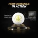 DSC Pace 20 Leather Ball, White