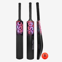 DSC Panther Plastic Bat (Black, Mens), Mens