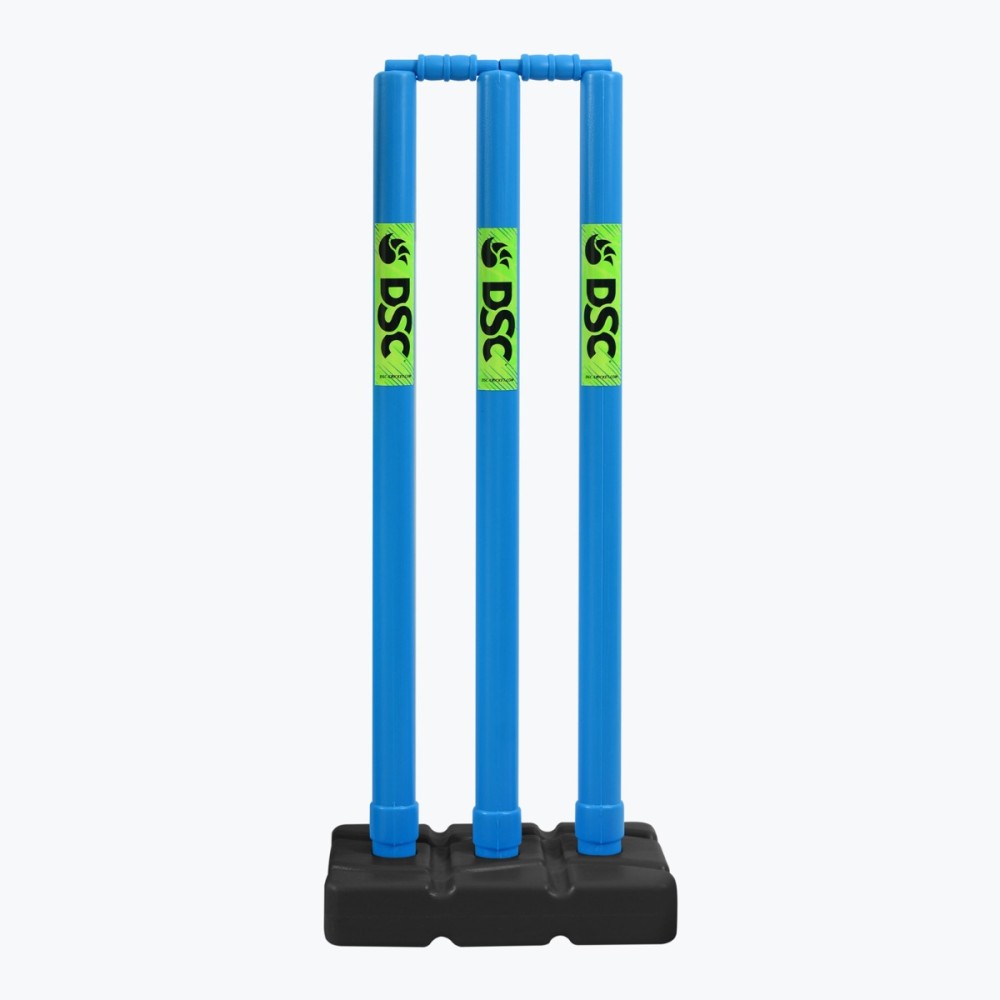 DSC Plastic Cricket Stumps (Mens), Blue