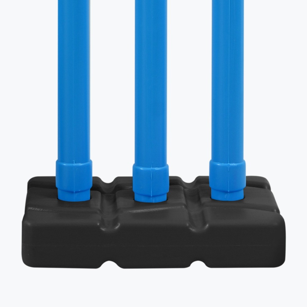 DSC Plastic Cricket Stumps (Mens), Blue