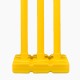 DSC Plastic Cricket Stumps (Mens), Yellow