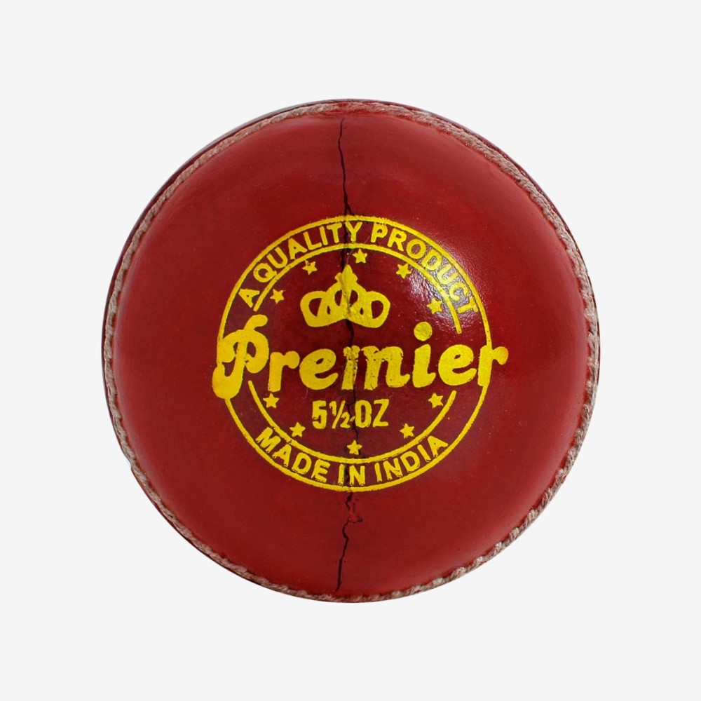 DSC Premier Leather Ball, Red