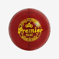 DSC Premier Leather Ball, Red