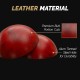 DSC Premier Leather Ball, Red