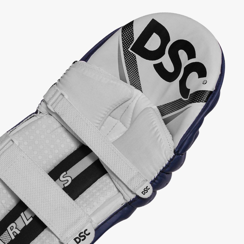 DSC Pro X Batting Leg Guard (Navy), Mens Left