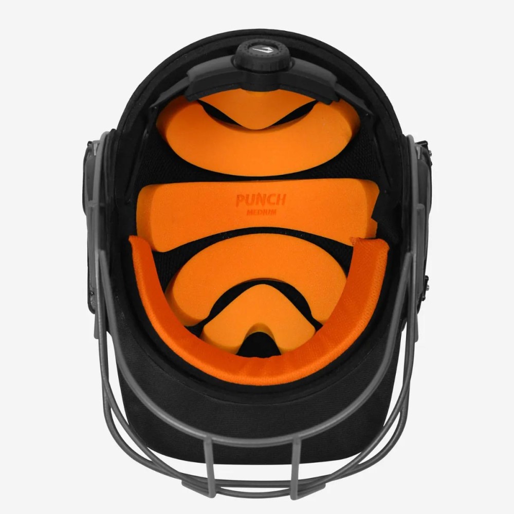 DSC Punch Cricket Helmet, Black, L DSC Punch Cricket Helmet, Black, L