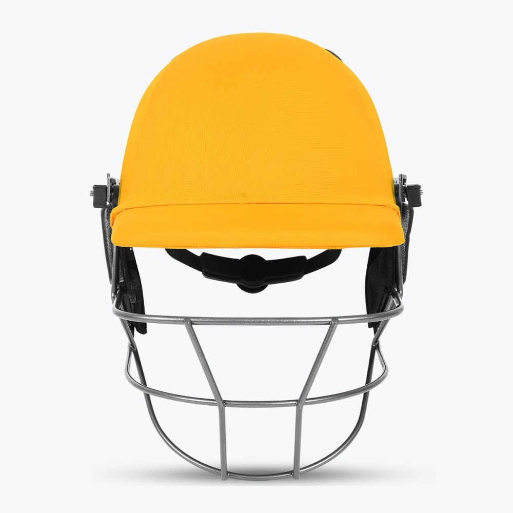 DSC Punch Cricket Helmet - Custom, Yellow, L