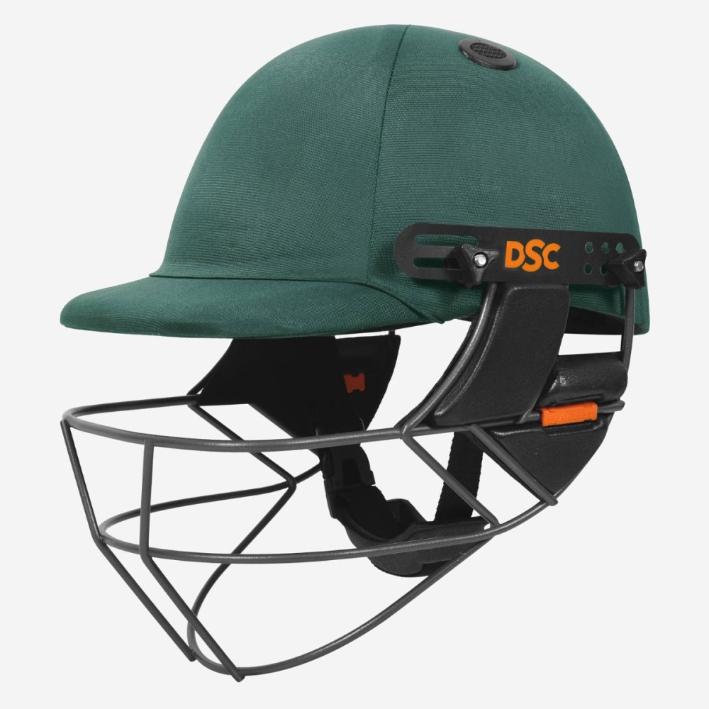 DSC Punch Cricket Helmet, Green, L DSC Punch Cricket Helmet, Green, L