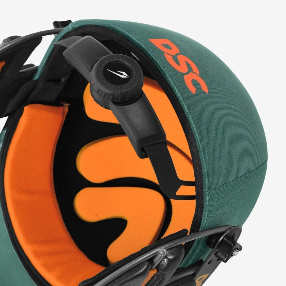 DSC Punch Cricket Helmet, Green, L DSC Punch Cricket Helmet, Green, L