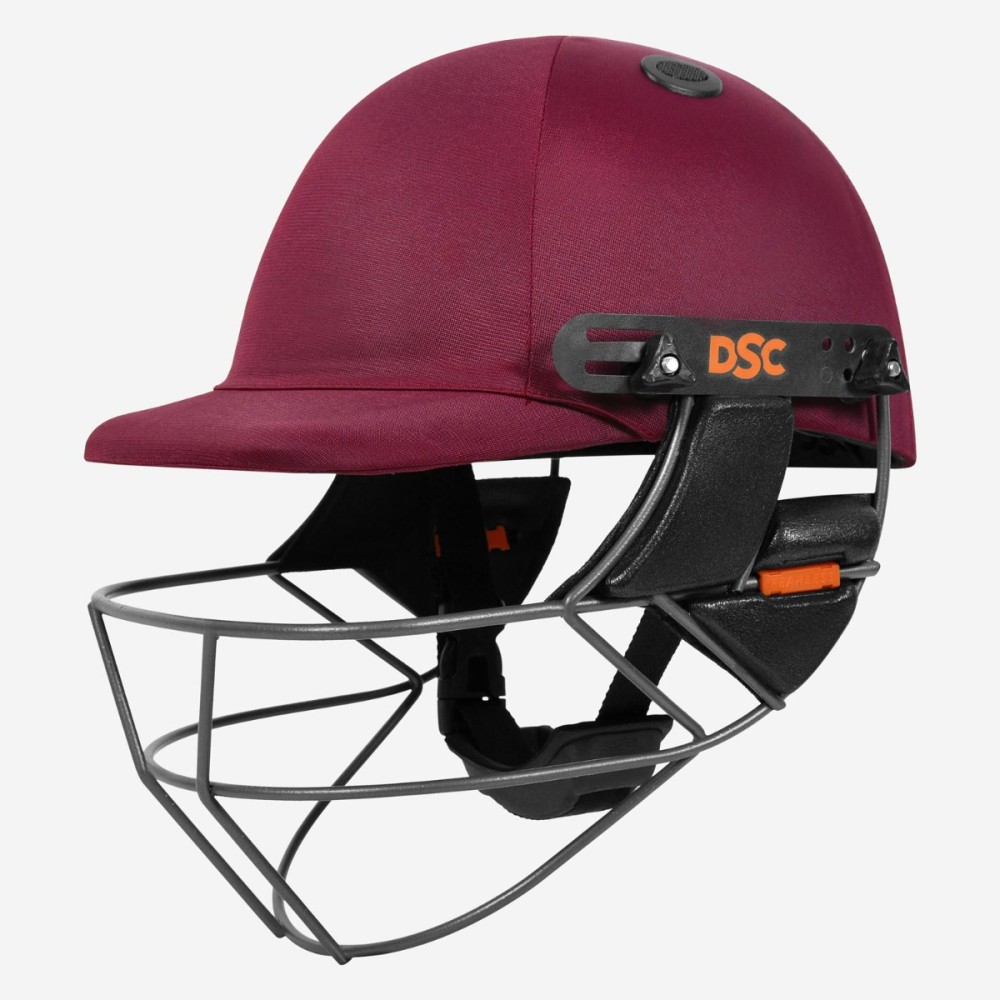 DSC Punch Cricket Helmet, Maroon, L DSC Punch Cricket Helmet, Maroon, L