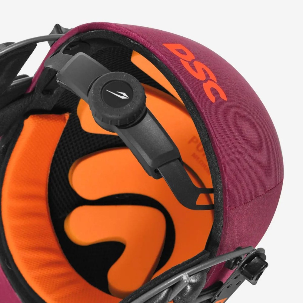 DSC Punch Cricket Helmet, Maroon, L DSC Punch Cricket Helmet, Maroon, L
