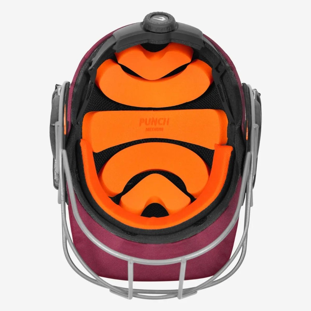 DSC Punch Cricket Helmet, Maroon, L DSC Punch Cricket Helmet, Maroon, L