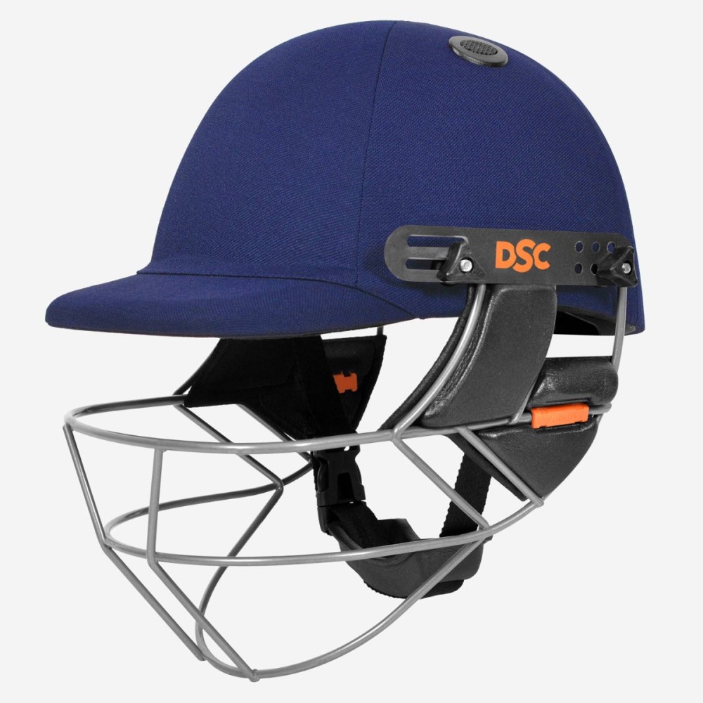 DSC Punch Cricket Helmet, Navy, L DSC Punch Cricket Helmet, Navy, L
