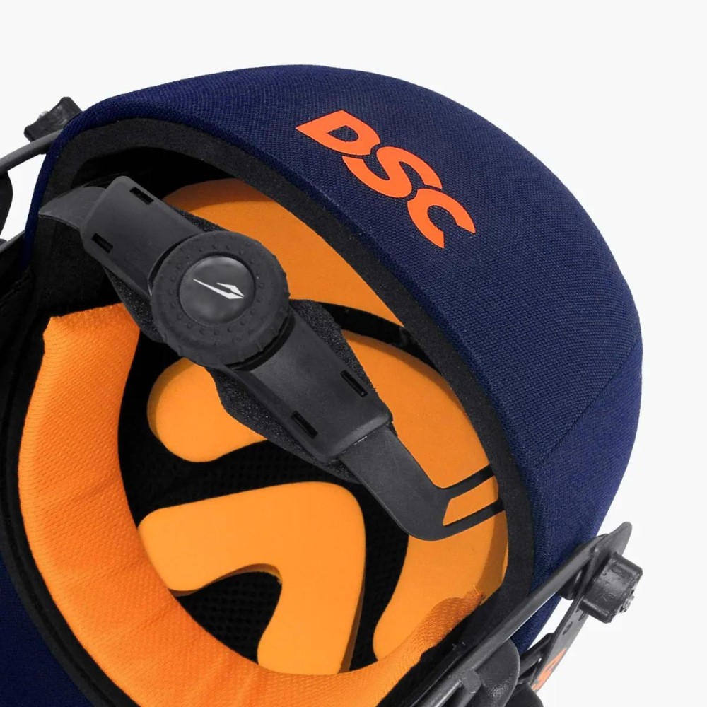 DSC Punch Cricket Helmet, Navy, L DSC Punch Cricket Helmet, Navy, L